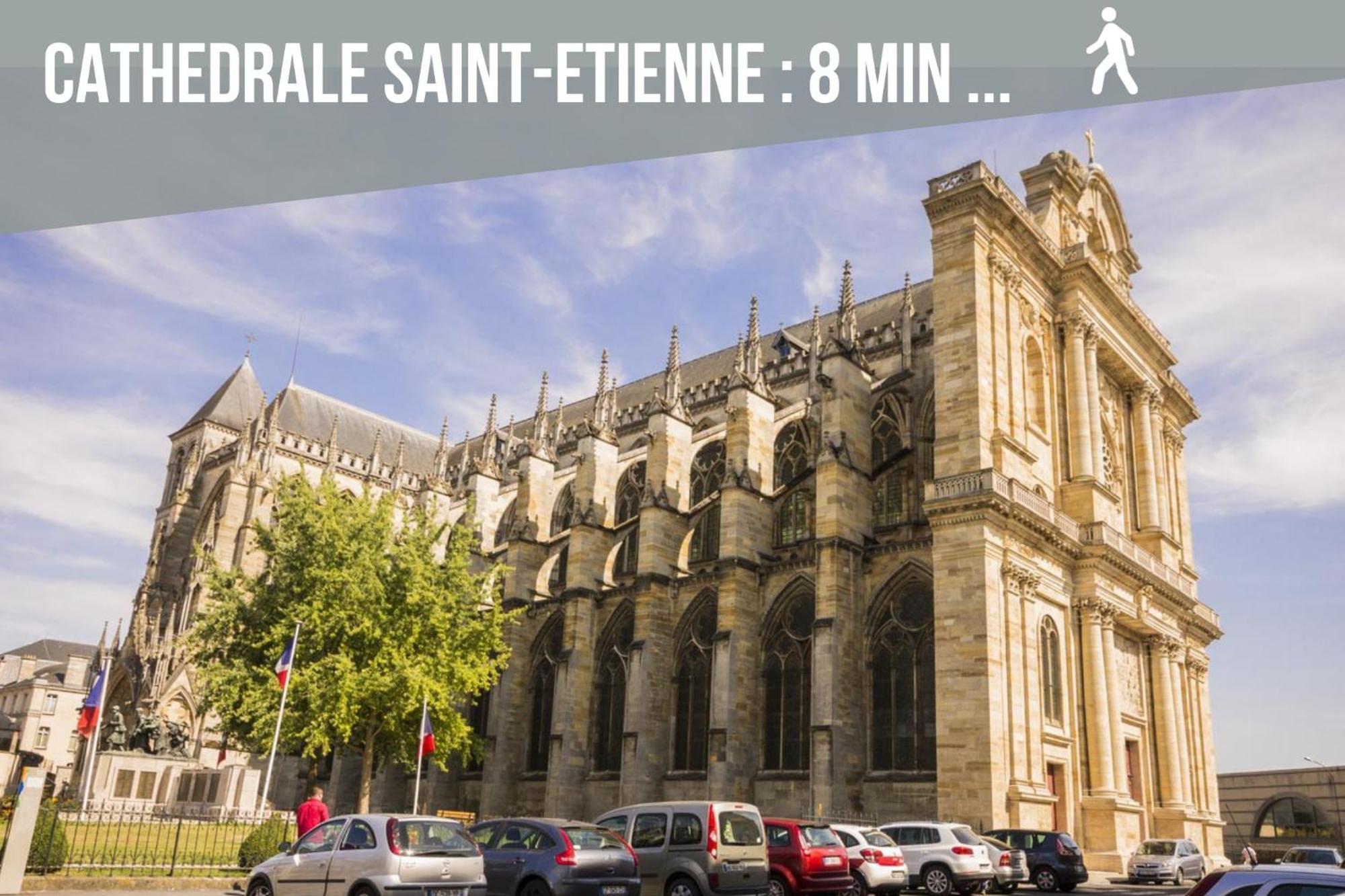 L'Hyper Centre - Netflix & Wifi - Literie Haut De Gamme - Check-In 24H24 - Goodmarning Châlons-en-Champagne Exterior foto